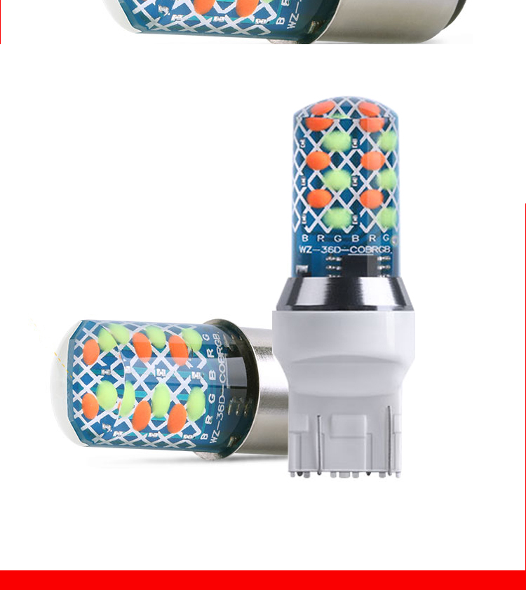 Reversing Universal Auto Led Headlight Bulbs Replacement Waterproof Turn Signal