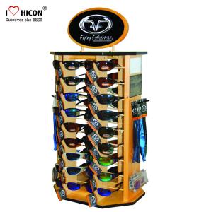 Wholesale Shopper Marketing Sunglasses Display Commercial Wooden Sunglass Display Stand from china suppliers