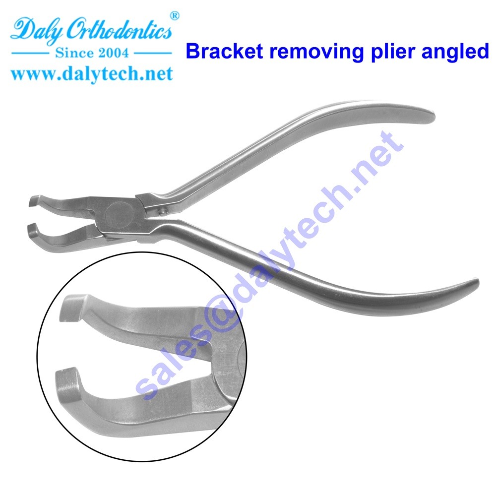 Lingual bracket removing pliers of dental pliers from dental company