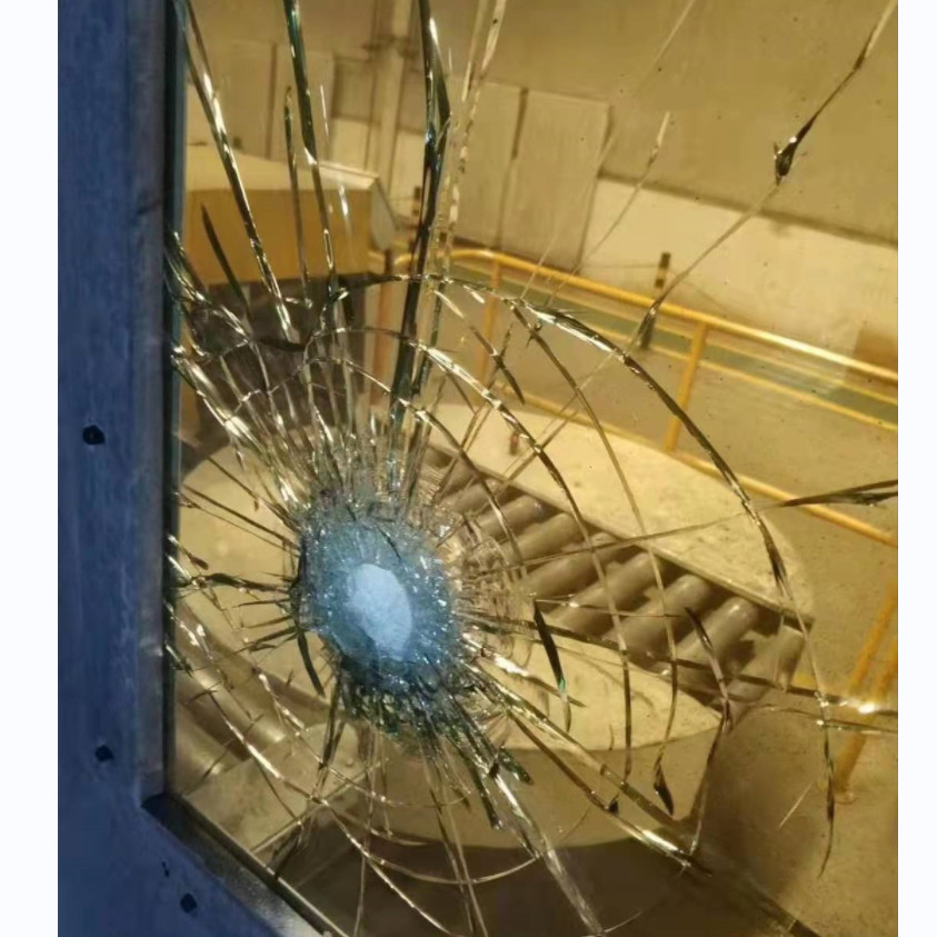 CE Curved Bullet Proof Glass Explosion Proof Glass For Building Facade