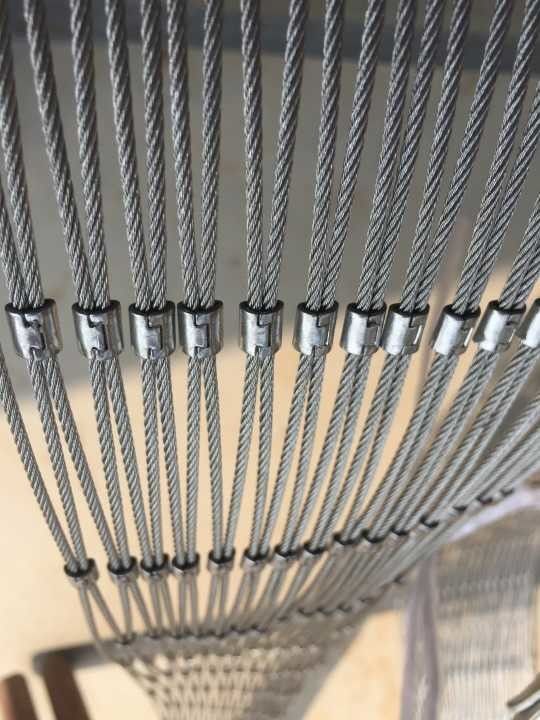 Flexible Stainless Steel X Tend Mesh / Lightweight Stainless Steel Netting Mesh 0