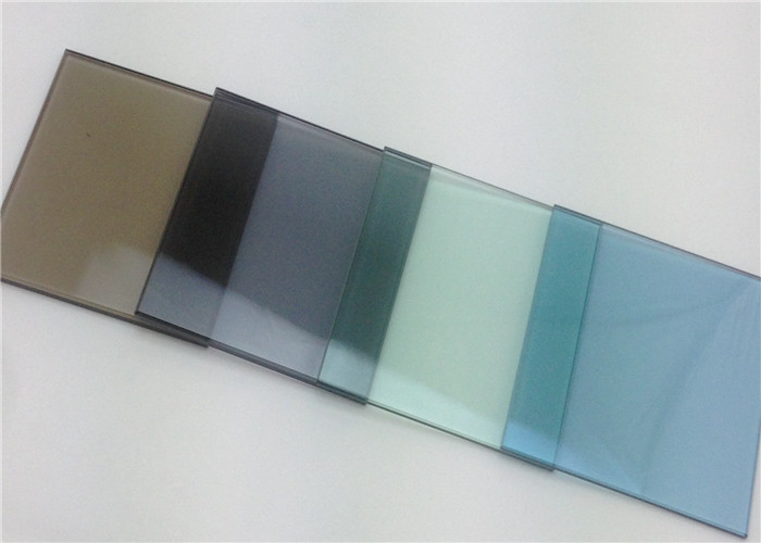 3- 19mm Thickness Tinted Float Glass For Building Material / Construction Glass