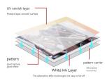 Instant Dry UV DTF Polymer Printing Film 30cm For Glass Wood Leather Metal