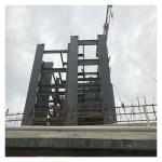 Earthquake Resistant Grande Steel Structure Building Prefab House With Q235