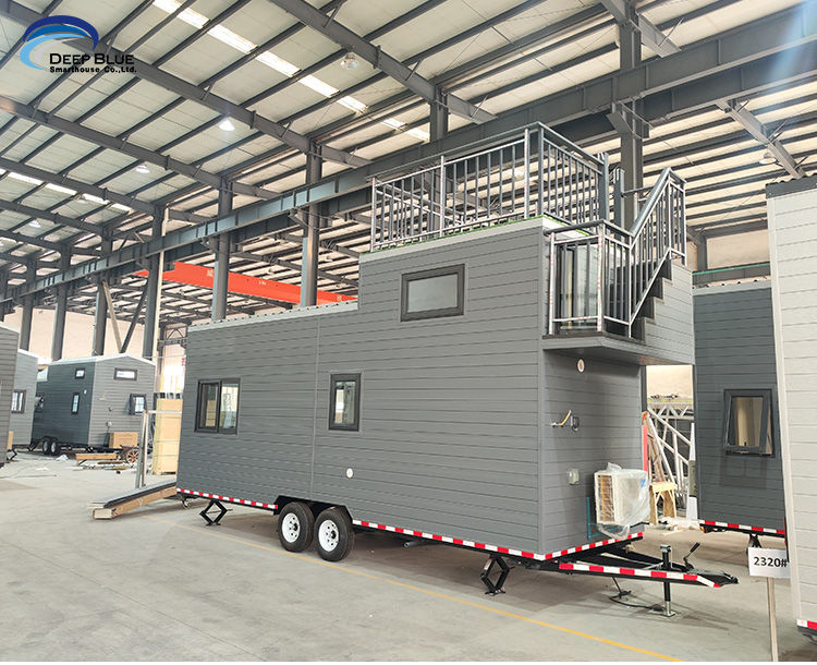 Modular Home Prefab Tiny Homes On Wheels Trailer House Orlando Ready To Ship For Airbnb
