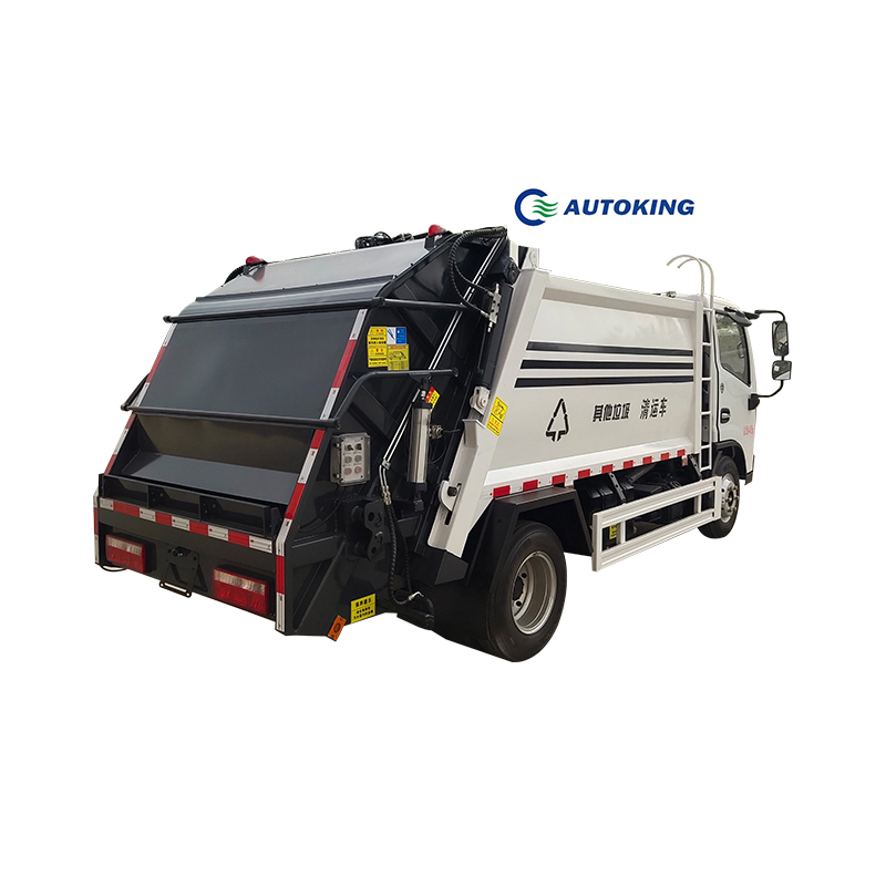 Factory Collection Rubbish Dongfeng 4*2 Garbage Truck Compactor Garbage Collection Equipment
