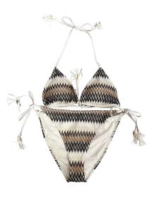 Wholesale Regular Womens Two Piece Swimsuits Black Female Beach Wear F420 Sw9 from china suppliers