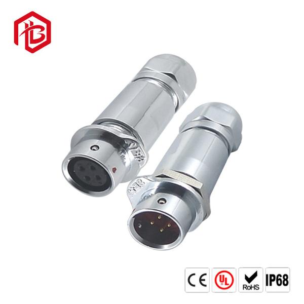 SF Waterproof Connector Medical Instrument Equipment Cable Gland Circular Metal