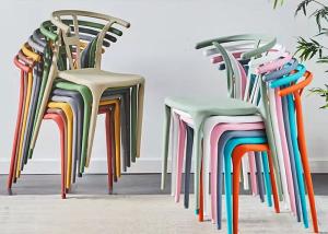 Wholesale Green Plastic Chair Without Arms from china suppliers