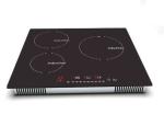 Hotel Digital Display 18.7lb Three Burner Cooktop