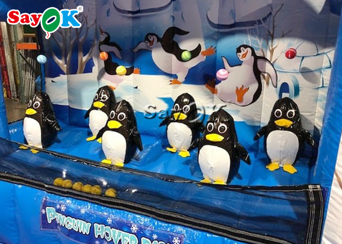 Inflatable Ball Game Premium Inflatable Penguin Hover Ball Archery Target Game For Kid And Adult