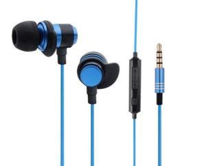 Wholesale CE Mobile Phone Accessories , Metal 3.5 Mm Wired Earphone With Noise Isolating For Samsung from china suppliers