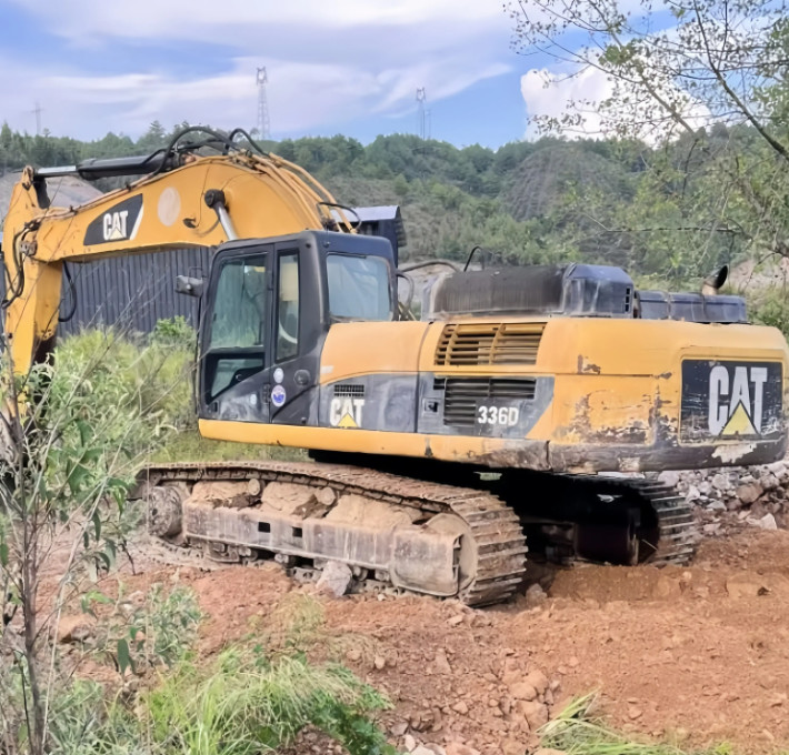 Original Brand CAT 336D Used Heavy Duty Excavators 36 Ton Mining Crawler Diggers