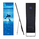 Digital led poster advertising light box display stand airport shopping mall