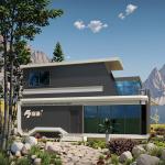 Futuristic Capsule House Price 2 Bedroom Prefab Capsule House