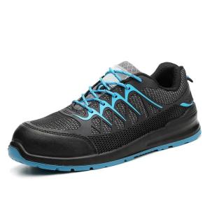 Wholesale Industrial Comfortable Safety Shoes Breathable Lightweight Outdoor Shoes Black from china suppliers