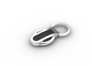 Wholesale Tagor Jewelry Top Quality Trendy Classic Men's Gift 316L Stainless Steel Key Chains ADK3 from china suppliers