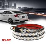 Pickup Truck Arrow Car Headlight LED Tube Strip Flowing Turn Signal Tail Light