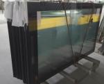 Ultra Clear 5mm Low Iron Printed Glass with Black Boarder RAL9005 Toughened