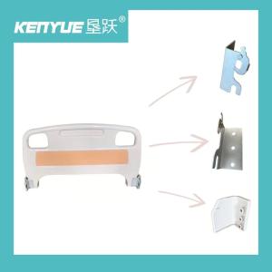 Wholesale ABS Material Headboard And Footboard Hospital Bed Wood Grain Color from china suppliers