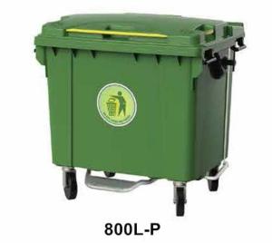 Wholesale 800L large capacity dumpster garbage bin waste container from china suppliers
