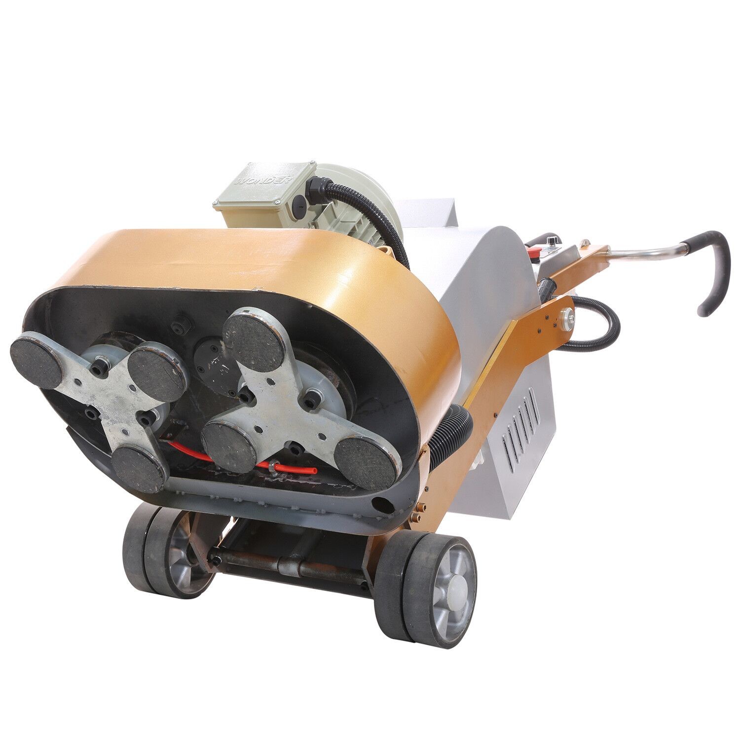 5.5KW 220V Marble Granite Terrazzo Floor Polishing Machine 6 Heads