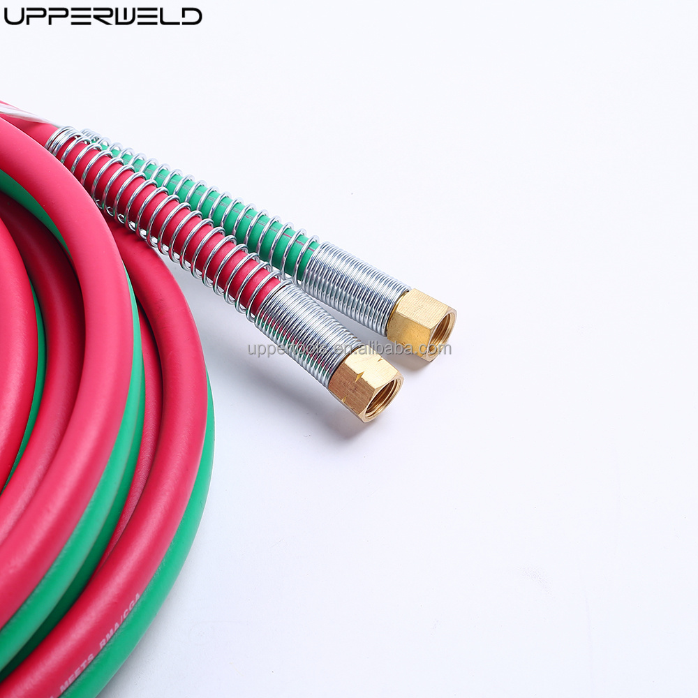 SAE Standard Rubber Bicolour Tube Gas Oxygen Acetylene Welding Hose Propane Hose 12FT 50FT