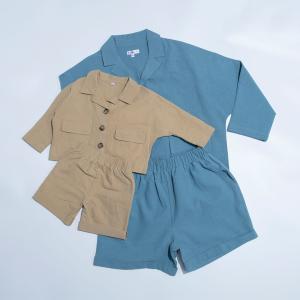 Wholesale Linen And Cotton Family Wearing Same Clothes 205gsm S-3XL from china suppliers