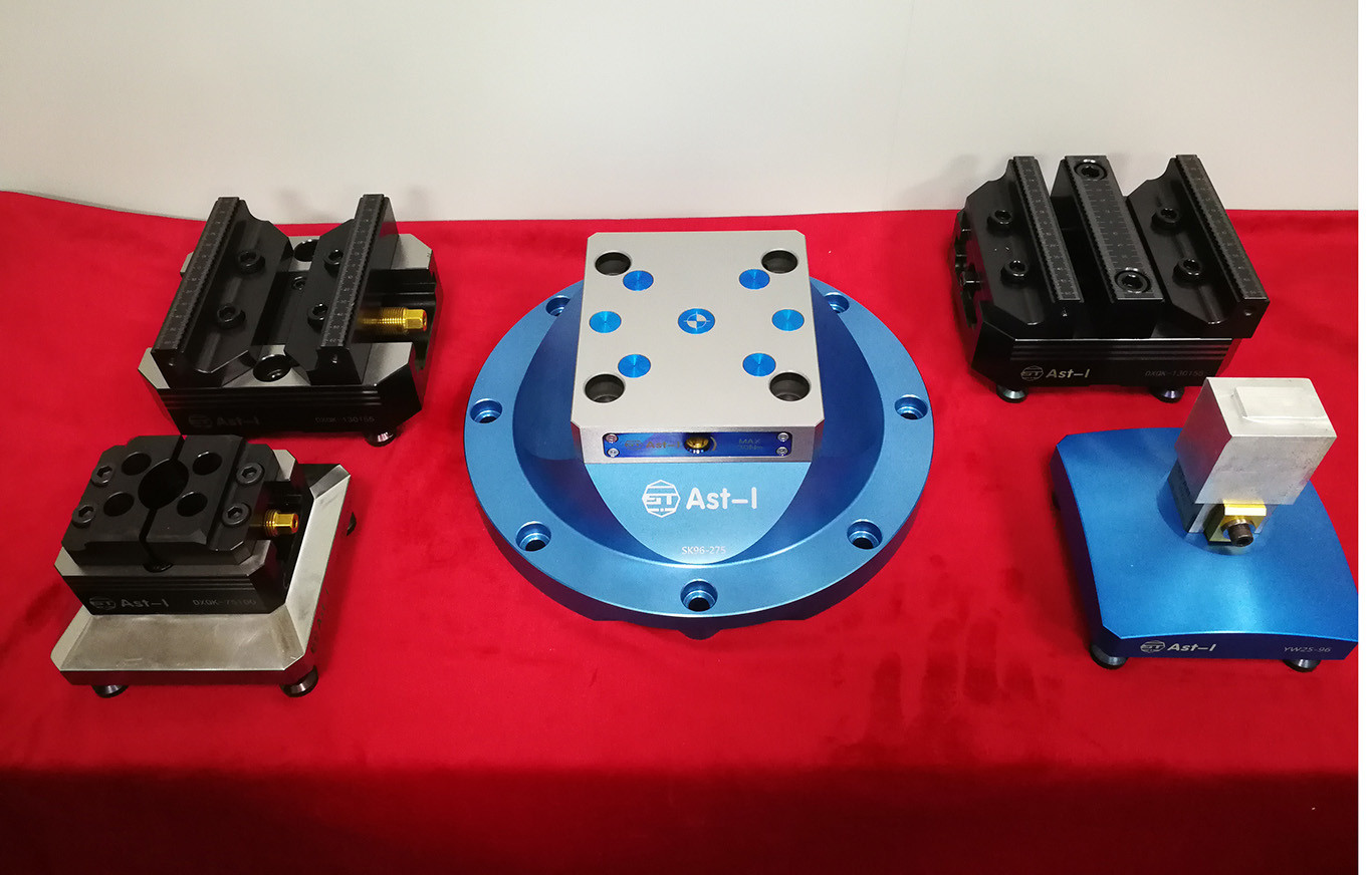 Steel 5 Axis Vise 75mm Exchangeable Vertical Mill Vise 75150D