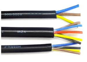 Wholesale H05RN-F Rubber Coated Cable Black Sheath Color For Oily Acidic Alkaline Environment from china suppliers