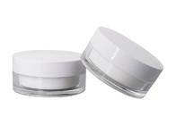 Wholesale 50g+50g Customized Color And Customized Logo 2 Parts Cream Jar Cosmeic Packaging Face Cream Container UKC35 from china suppliers