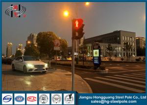 Wholesale Weather Resistance Telescopic Traffic Lighting Post Single Or Double Arms from china suppliers