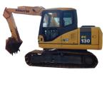 Used Hydraulic Crawler Komatsu PC130 Excavator 12600kg