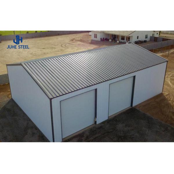 Steel Grade Color Waterproof Garden Shed Carport Prefab Metal Garage Car Parking