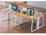 Modern style melamine faced wooden executive office desk staff workstation
