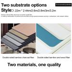 Interior Decoration Metal Wood Veneer Wall Panel Environment Friendly Bamboo