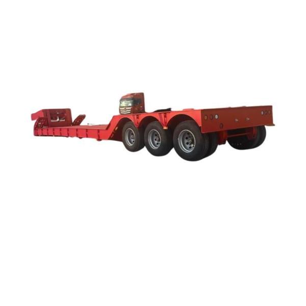 ABS Anti-lock Braking System Low Bed Semi Trailer Heavy Duty Low Loader Truck