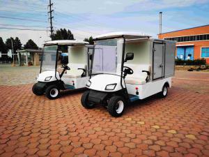 Wholesale 2 Seater Customizable Independent Suspension Box Truck With Rear Drum Brakes from china suppliers