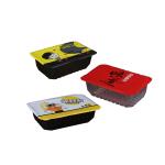 Hygiene Pneumatic Operation Chicken Salad Food Tray Sealing Machine Food Tray