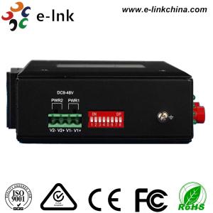 Wholesale Hardened 4Ch Industrial Fiber Media Converter RS232/RS422/RS485 With 2 SFP Fiber Port from china suppliers