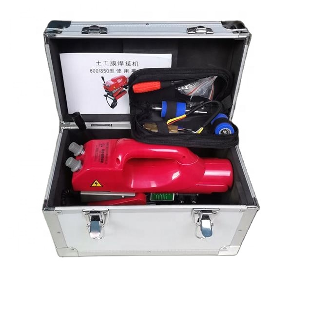 220V PE PVC EVA Geomembrane Welding Machine 1mm Thickness Hot Wedge Welder for Welding