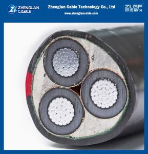 Wholesale 11kv 15kv 20kv 33kv 35kv Medium Voltage Power Cable 3 Core Copper Aluminum Conductor XLPE Insulated Armoured LSZH Electric Cable XLPE Cable from china suppliers