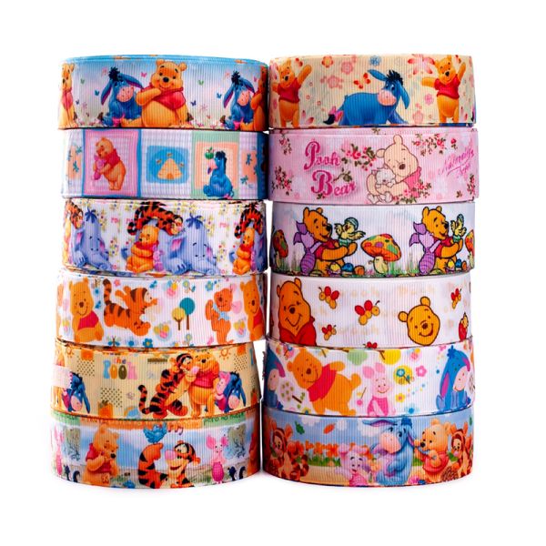 Wholesale 1.5 Custom Cartoon Printed Grosgrain Ribbon