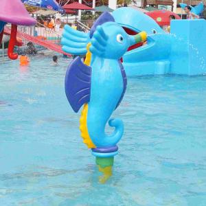 Wholesale Kids Spray Park Equipment Fiberglass Water Games Spray Cartoon Hippocampus for Water Park from china suppliers