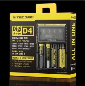 Wholesale Nitecore LCD 2014 Latest universal smart charger Nitecore D4 battery charger from china suppliers