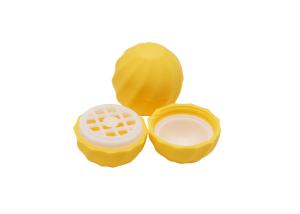 Wholesale Small MOQ Yellow Cosmetic Lip Balm Tube 7g Plastic Ball Shape Lip Balm Tube from china suppliers