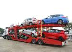 Hydraulic Loading 2 Floors 8/10 Car Semi Trailer Within Fuwa / BPW Axle
