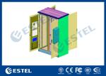 3CR12 Two Bay Outdoor Telecom Cabinet Telecommunication Enclosure