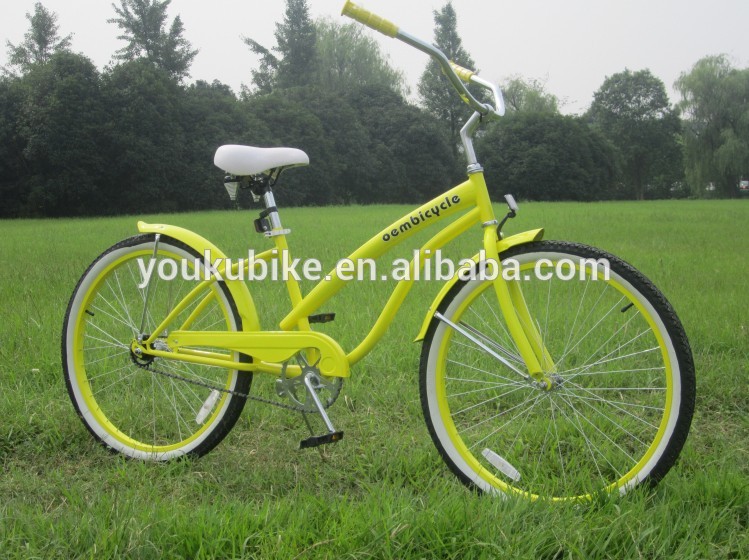 OEM Steel Frame 26 Inch Mens Chopper Bicycle