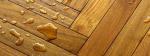 450x90mm golden teak wood parquet